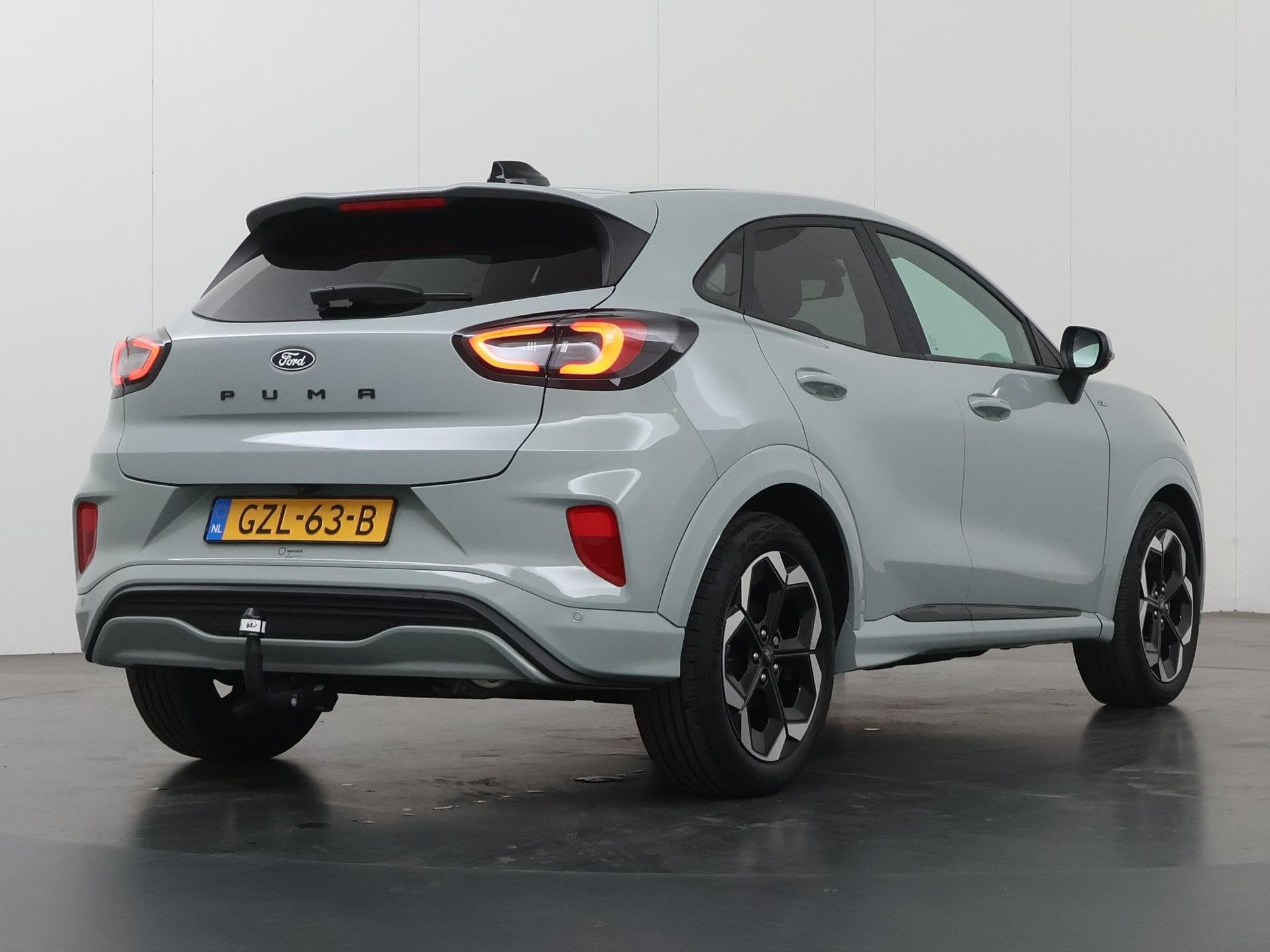 Ford Puma 1.0 EcoBoost Hybrid ST-Line X | Trekhaak | Winterp, Auto's, Ford, Voorwielaandrijving, 125 pk, Euro 6, Leder en Stof