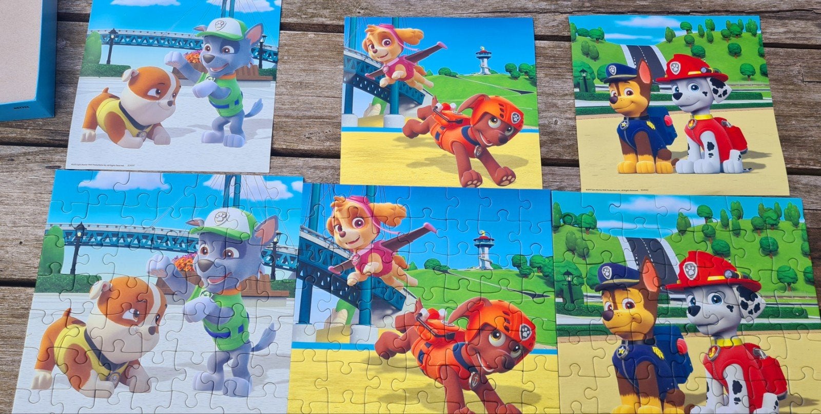 Ravensburger Paw Patrol Puzzel 3x49 stukjes, Ophalen of Verzenden, 10 tot 50 stukjes, Gebruikt, 6 jaar of ouder