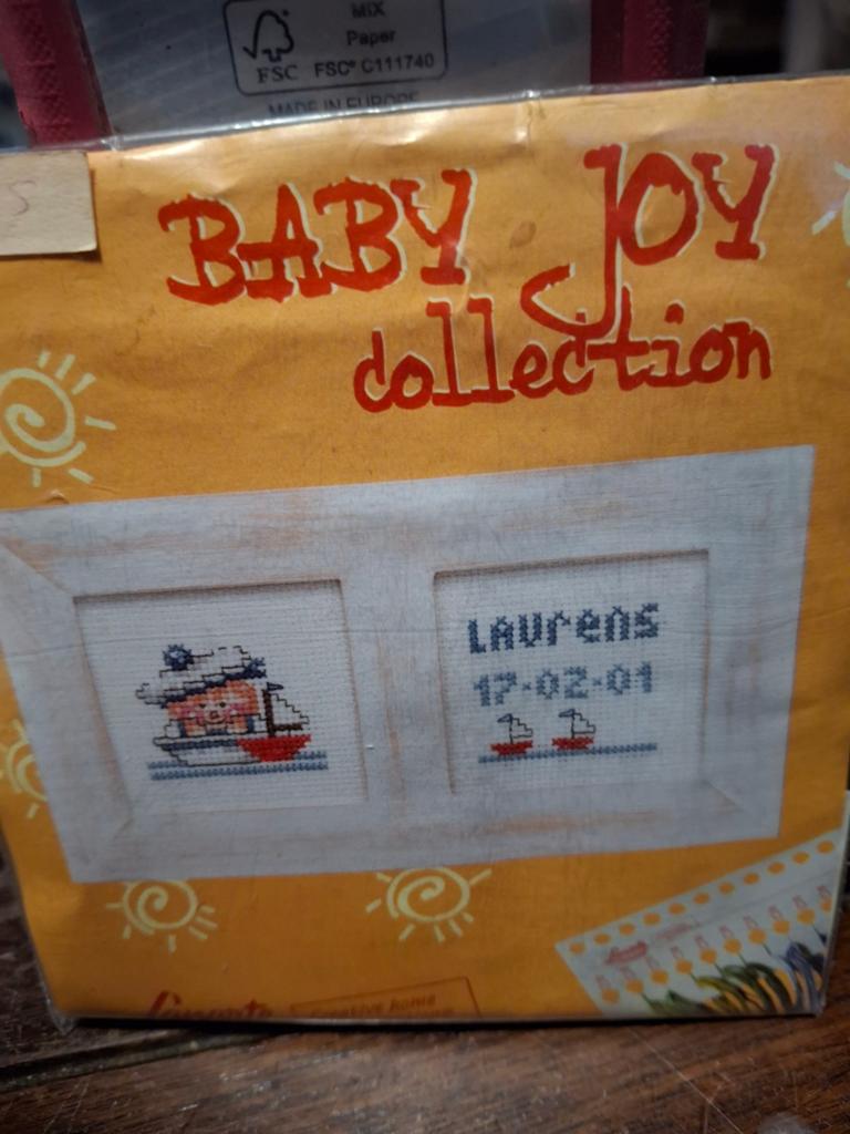 Baby joy, Ophalen of Verzenden, Nieuw, Borduurpakket