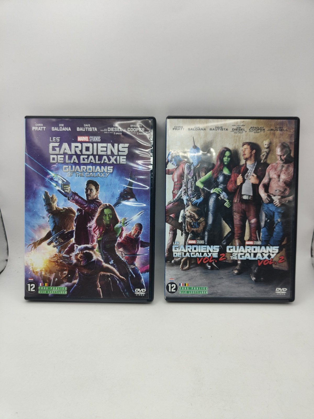Guardians of the Galaxy Vol. 1 & 2 DVD (NL ondertiteld), Nederlands, Actie, Ophalen of Verzenden, Zo goed als nieuw