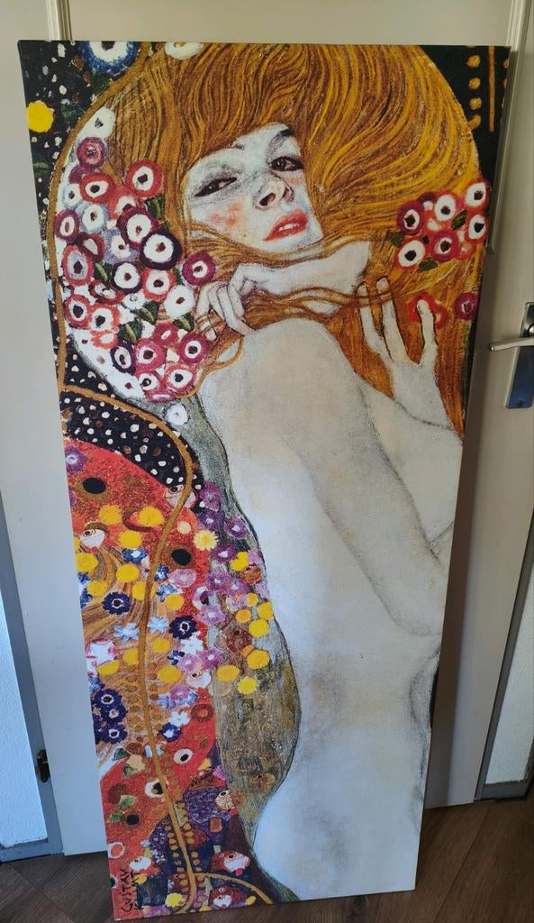 Gustav Klimt 'Water Serpents' canvas print (Ikea), Ophalen