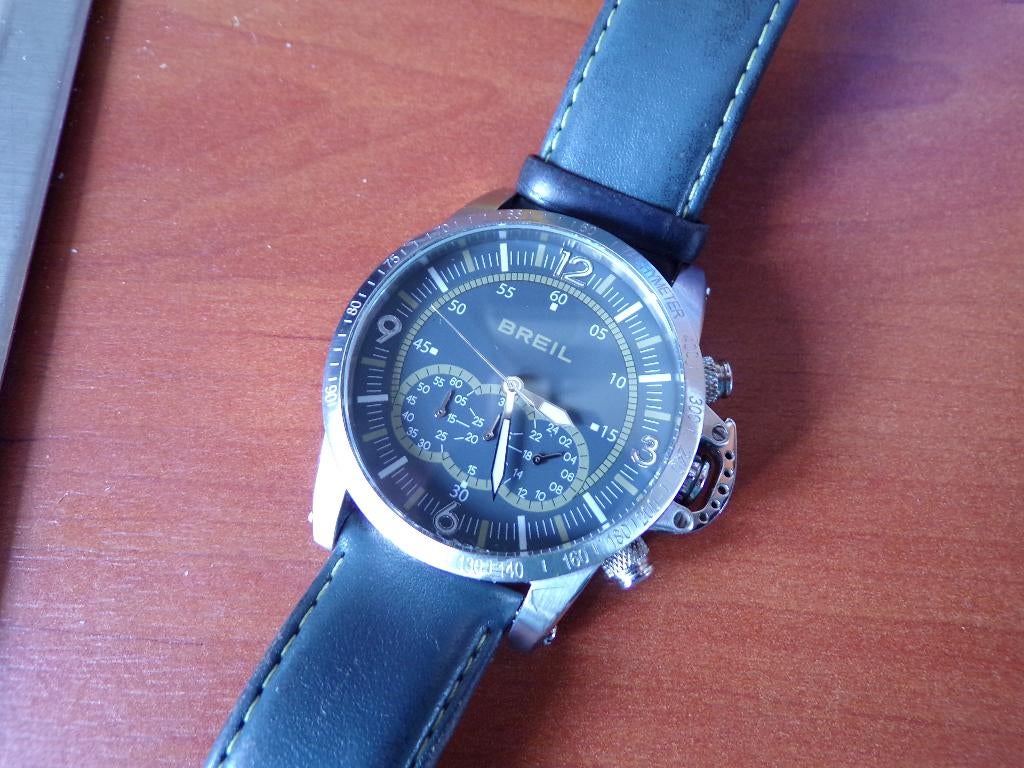 Breil TW1144  herenhorloge, Overige merken, Staal, Polshorloge, Ophalen of Verzenden