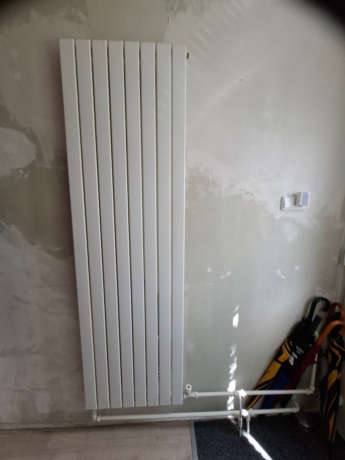design radiator / halradiator 60 x 200 cm, Ophalen, Radiator, 60 tot 150 cm, 80 cm of meer