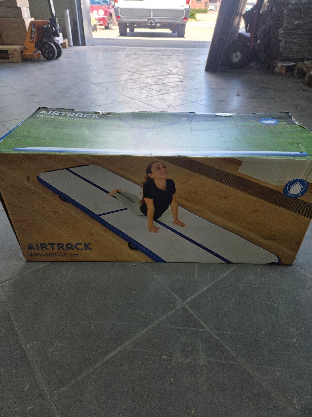 Airtrack 400x100x10 cm - Nieuw in doos, Sport en Fitness, Turnen, Airtrack Factory, Onbekend, EU, Nieuw, Info@airtrackfactory.com