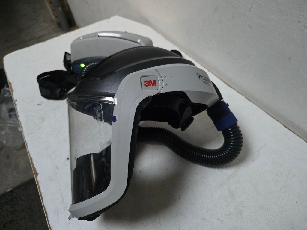 3M Versaflo TR600 ademhalingssysteem + gelaatsscherm M-300, Ophalen of Verzenden, Zo goed als nieuw, Minder dan 200 liter/min