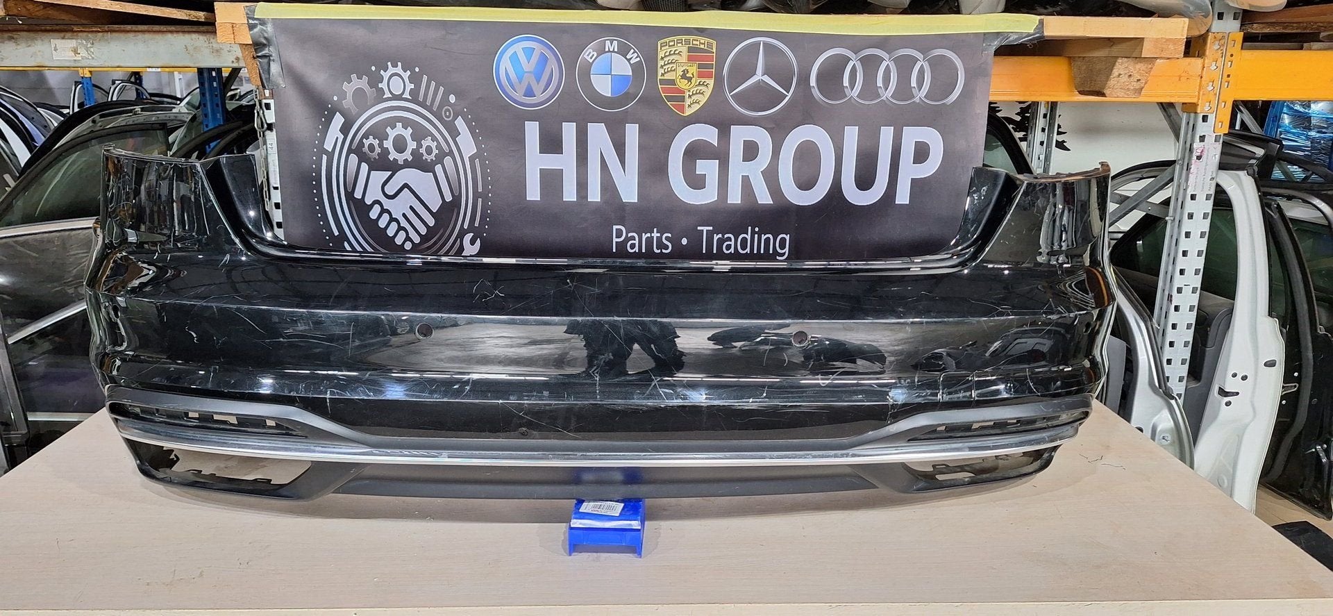 Achterbumper Audi A4 B9 8W S4 Facelift AVANT, Gebruikt, -, -, Ophalen of Verzenden