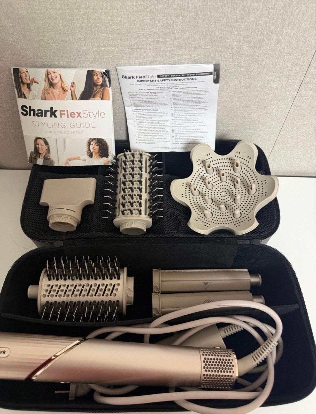 Shark FlexStyle 5-in-1 Föhn en Styler, Ophalen of Verzenden, Zo goed als nieuw, Haarverzorging