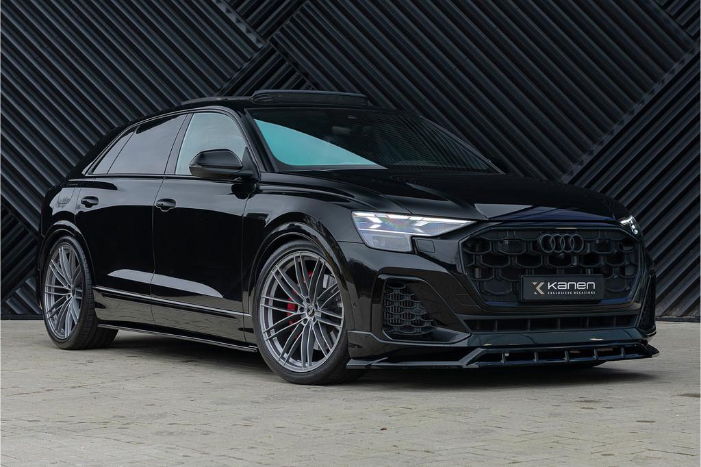 Audi Q8 60 TFSI e quattro S-Line Competition Panodak ACC Ach, Automaat, 77 km/l, Gebruikt, Zwart