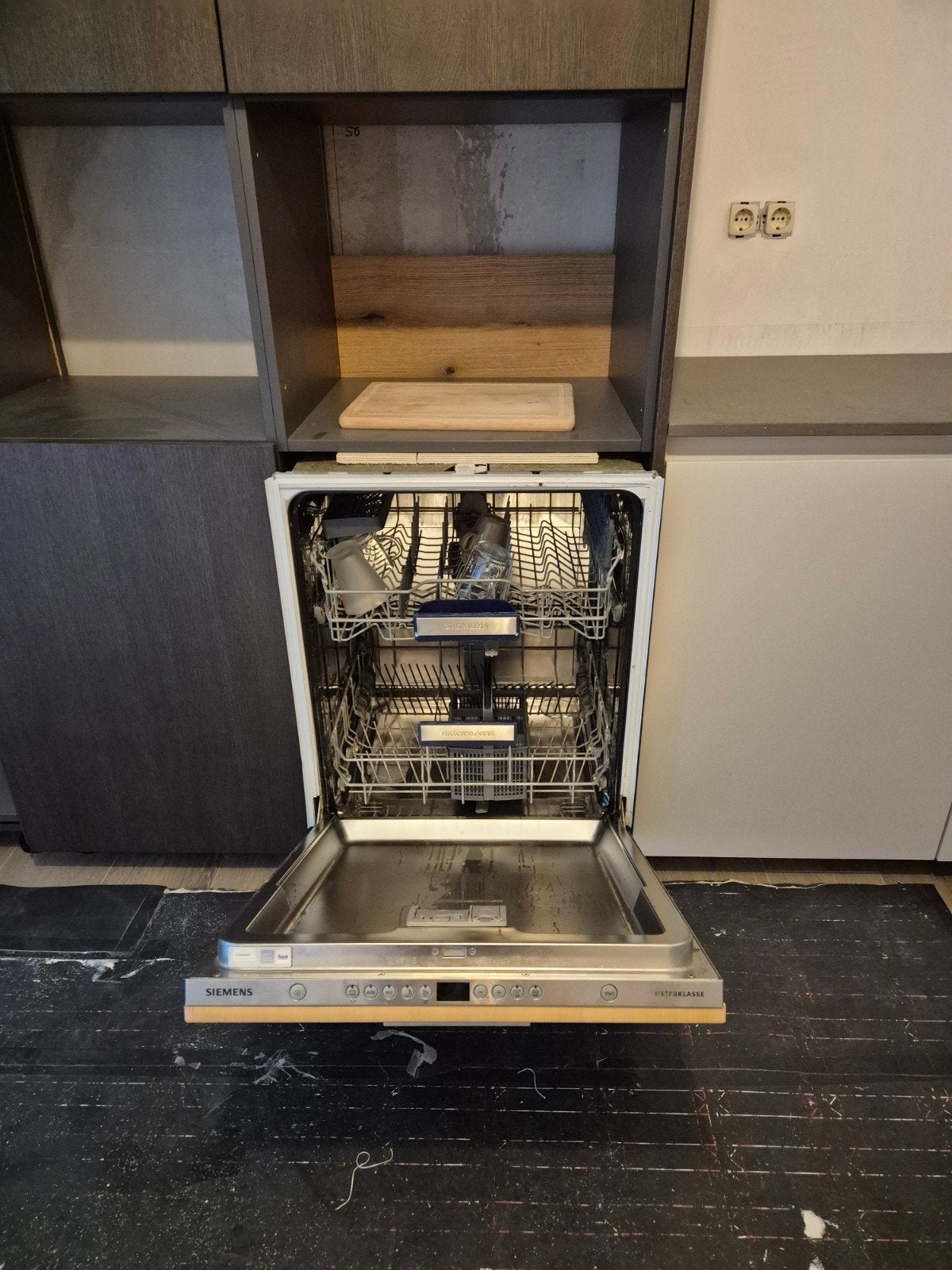 Siemens inbouw vaatwasser, Witgoed en Apparatuur, Vaatwasmachines, Ophalen, Gebruikt, 60 cm of meer, Eco programma