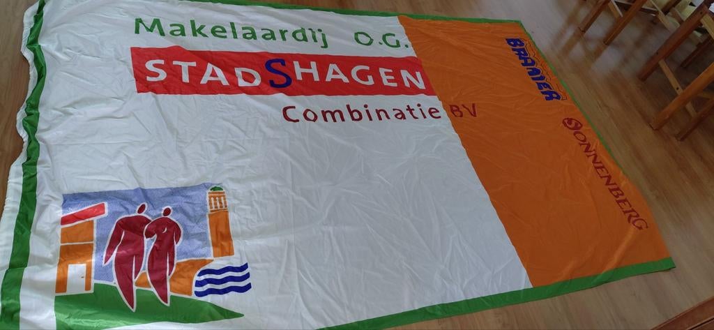 Makelaardij o.g. Stadshagen combinatie bv 135 x 220 cm, Ophalen of Verzenden