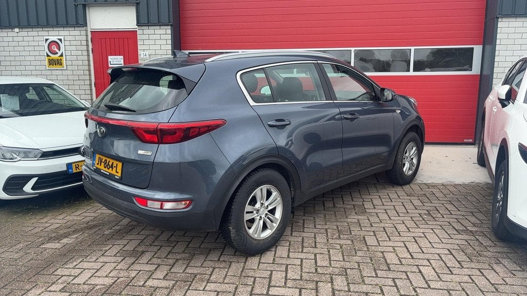 Kia Sportage 1.6 GDI ComfortLine Navigator 1STE EIG / CAMERA, Auto's, Voorwielaandrijving, Stof, 4 cilinders, Blauw