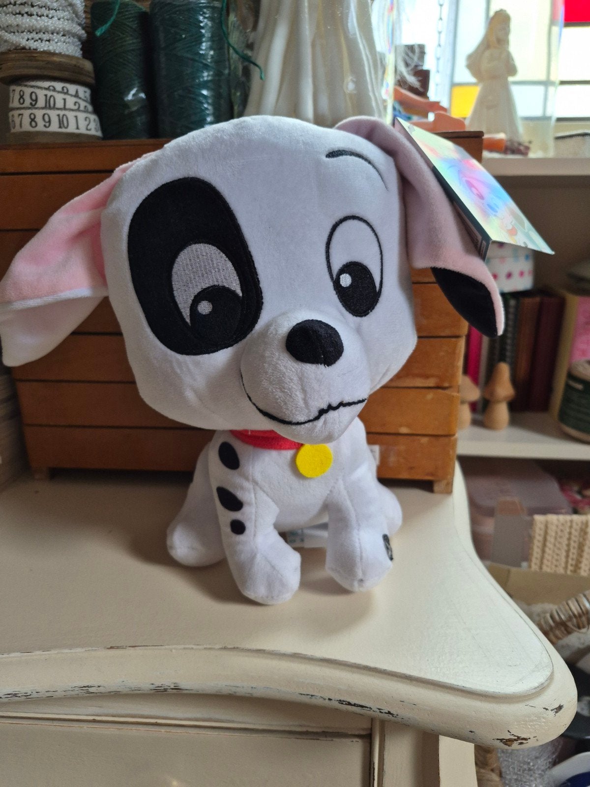 Nieuwe Dalmatiër knuffel met geluid, Ophalen of Verzenden, Nieuw, Overige typen