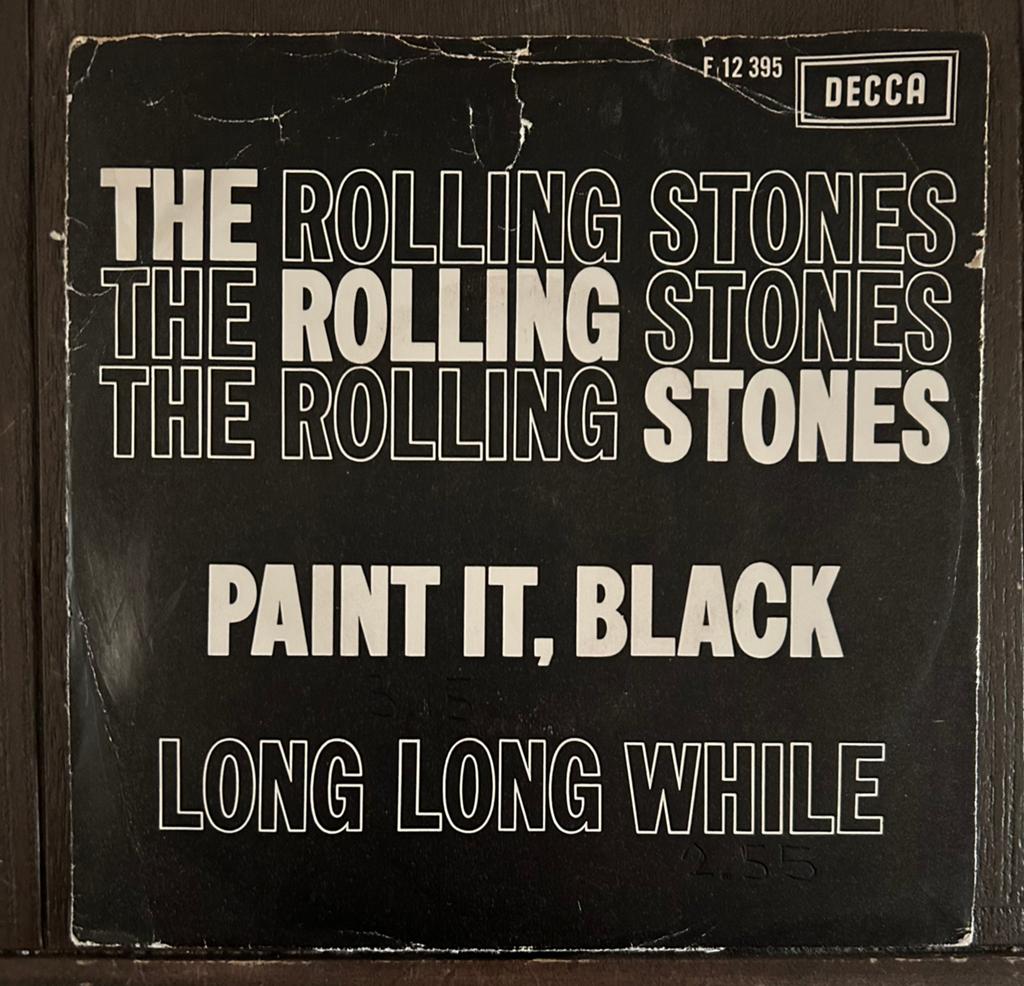 The Rolling Stones - Paint It, Black (Single), Cd's en Dvd's, Vinyl Singles, Gebruikt, Rock en Metal, Originele persing, Ophalen of Verzenden