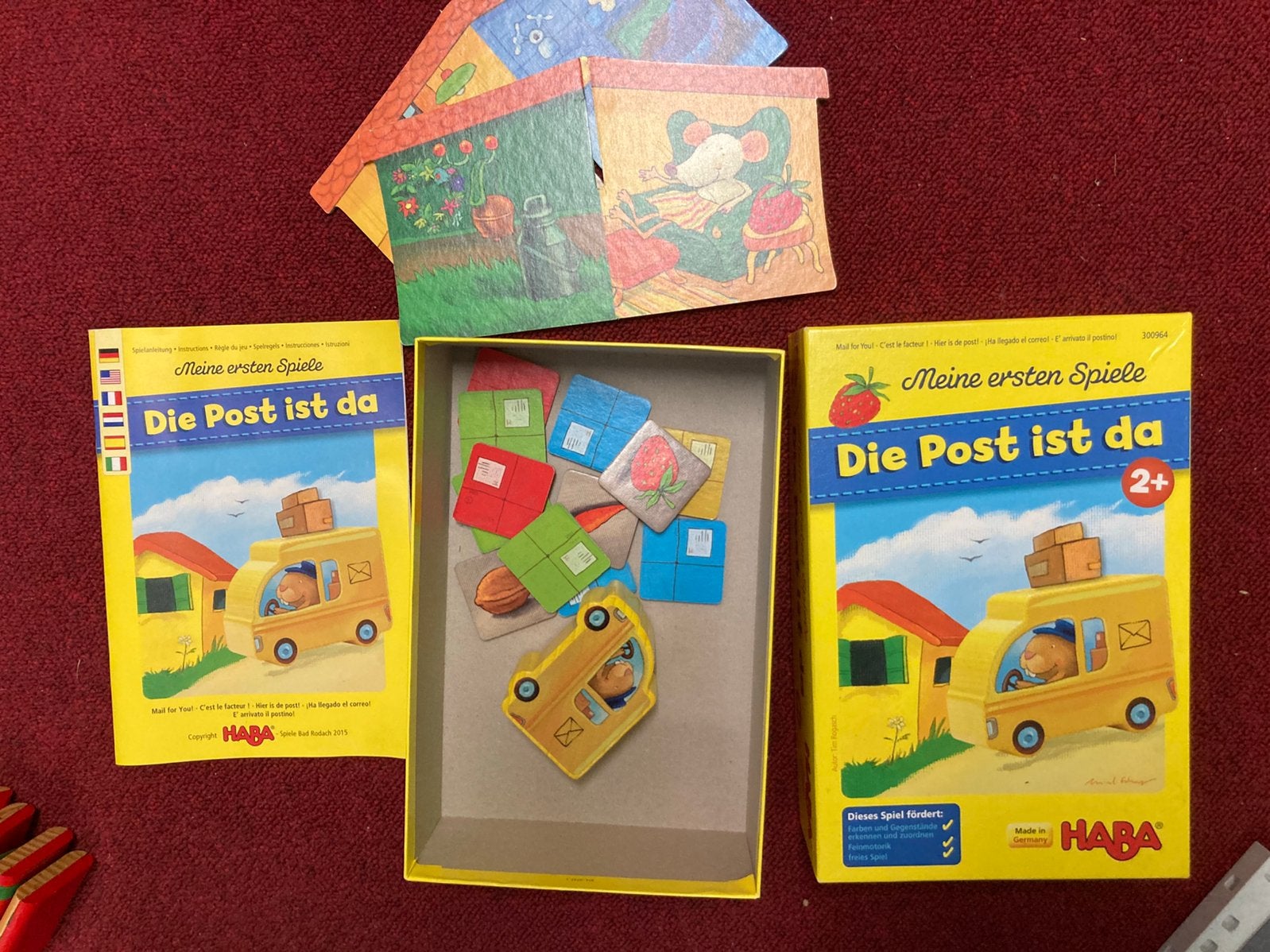 Haba postbode spel, Ophalen of Verzenden, Gebruikt