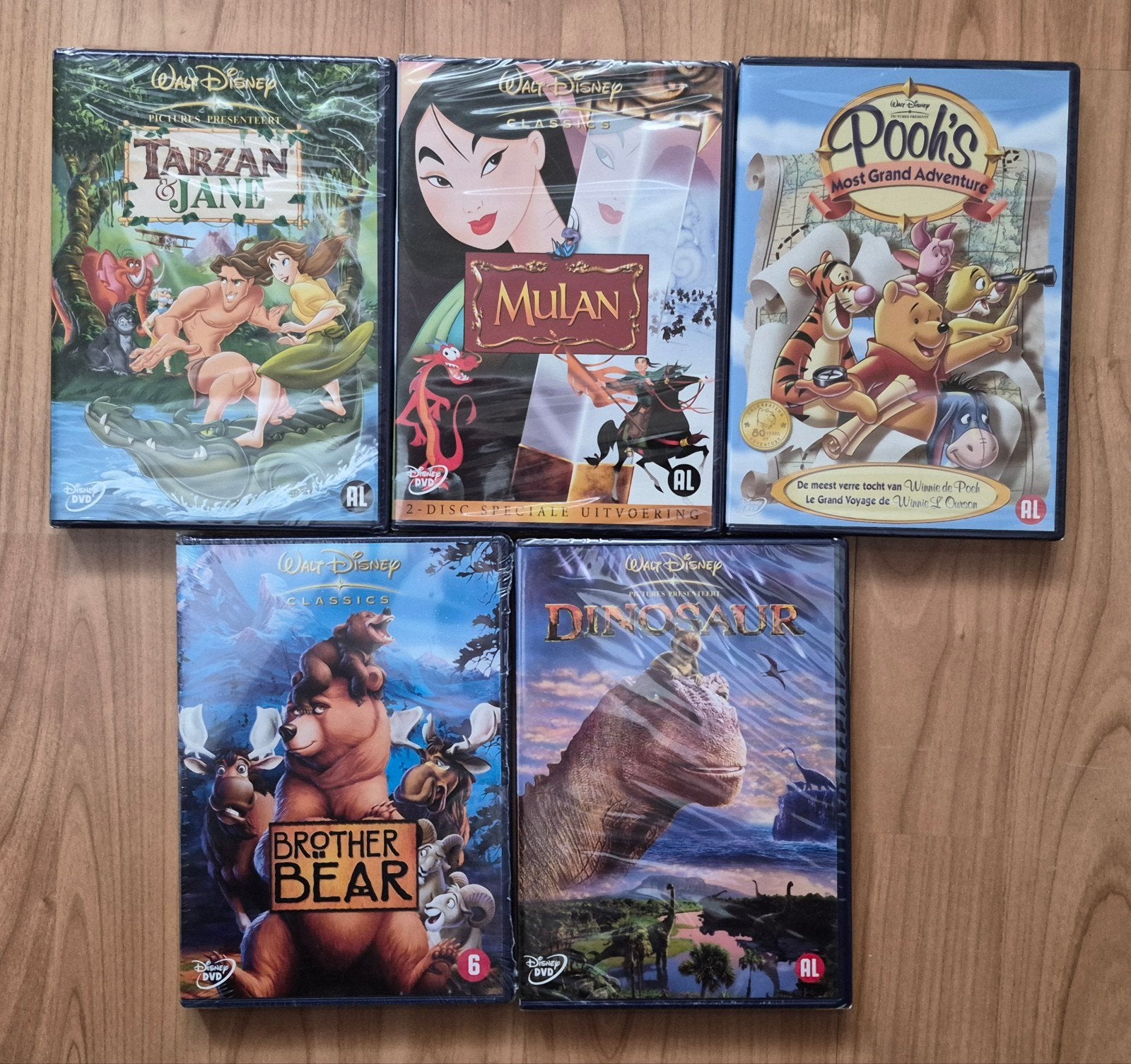 Disney DVD collectie  nieuw in verpakking, Avontuur, Alle leeftijden, Ophalen of Verzenden, Nieuw in verpakking