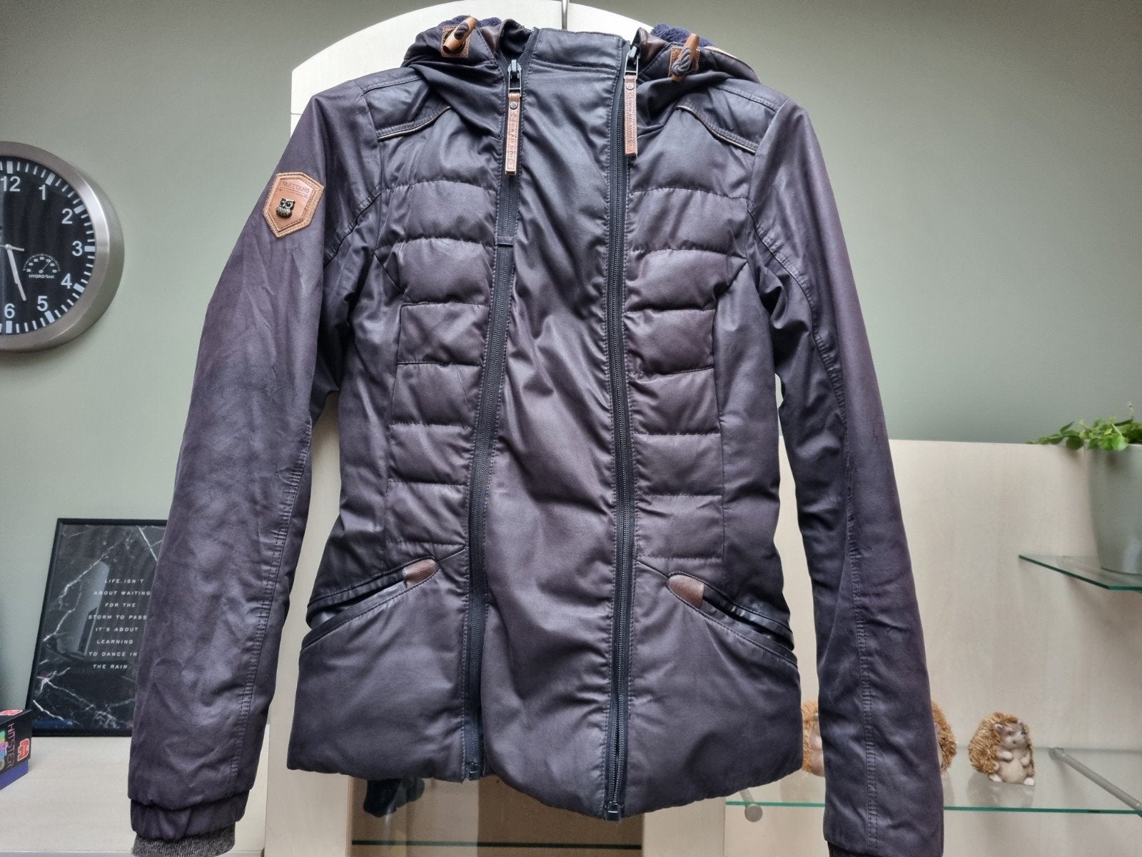 Navahoo Winterjas Dames - Bruin, Kleding | Dames, Jassen | Winter, Navahoo, Bruin, Ophalen of Verzenden, Zo goed als nieuw