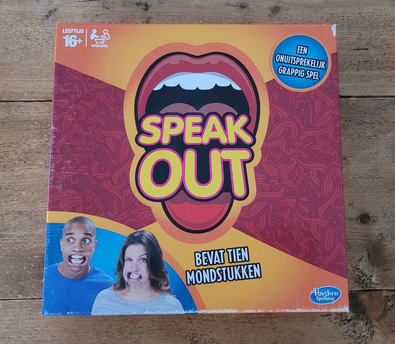 Speak Out Gezelschapsspel - Hasbro Gaming, Vijf spelers of meer, Ophalen of Verzenden, Zo goed als nieuw, Hasbro Gaming