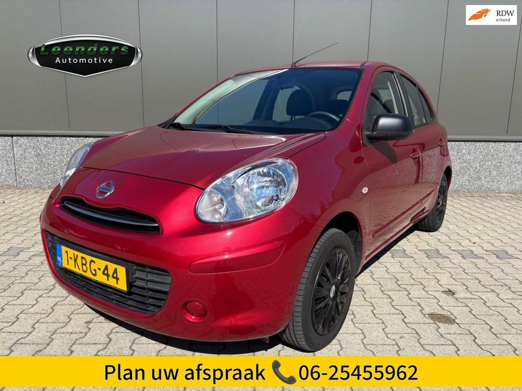 Nissan Micra 1.2 Acenta| Airco|Cruise Control|APK 2027, Auto's, Voorwielaandrijving, Euro 5, Gebruikt, 1198 cc