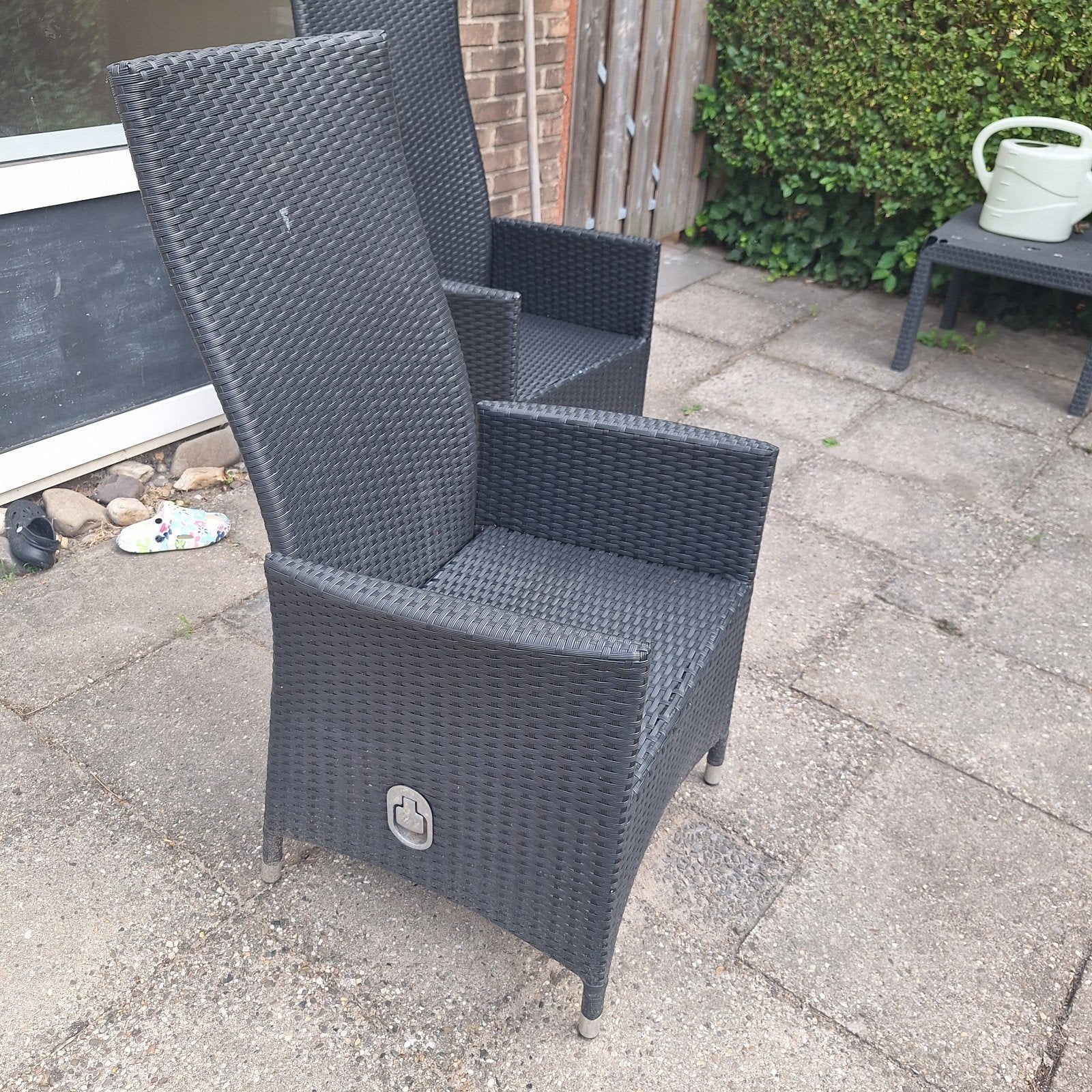 Verstelbare tuinstoelen 2 stuks pure collection, Tuin en Terras, Ophalen, Gebruikt