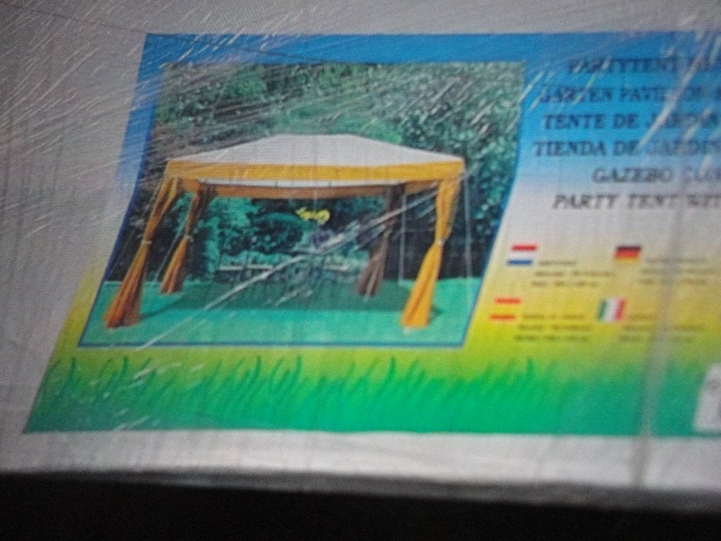 MOOIE PARTYTENT ALS NIEUW + GORDIJNEN 3X4  GARDEN PALVIJOEN, Ophalen, Zo goed als nieuw, Minder dan 5 meter, Partytent