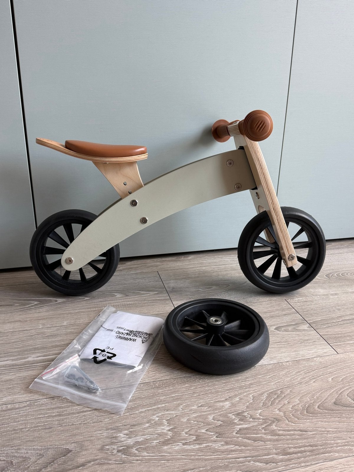 Loopfiets houten-netjes!! Bandits & Angels smart bike, Ophalen, Zo goed als nieuw, Minder dan 16 inch