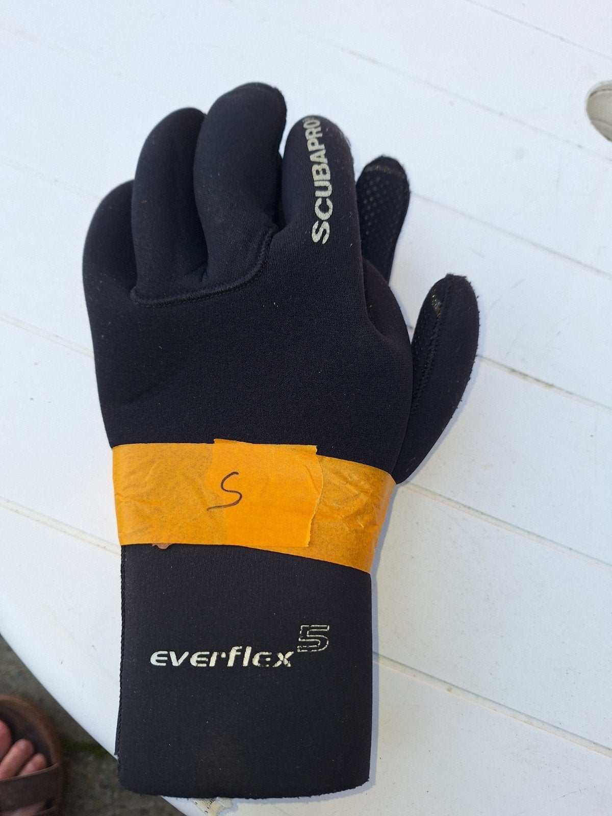 duik handschoenen 5mm scubapro, Watersport en Boten, Ophalen of Verzenden, Gebruikt, Duikpak