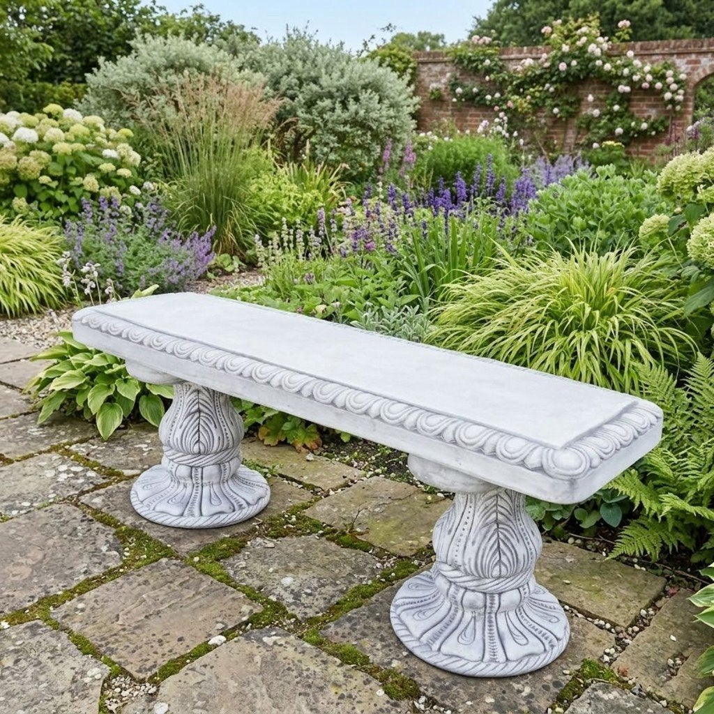 Tuinbank tuinbanken van beton recht model, Ophalen, Nieuw, Overige materialen