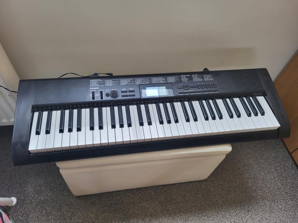 Casio CTK-1500 Keyboard - Zo goed als nieuw, Ophalen, Casio, 61 toetsen, Zo goed als nieuw