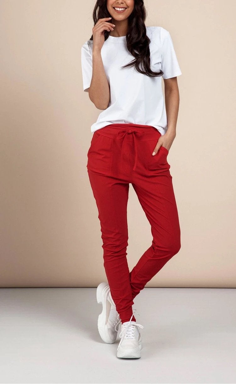 Studio anneloes franka 3.0 limited edition broek m rood, Ophalen of Verzenden, Zo goed als nieuw, X, Rood