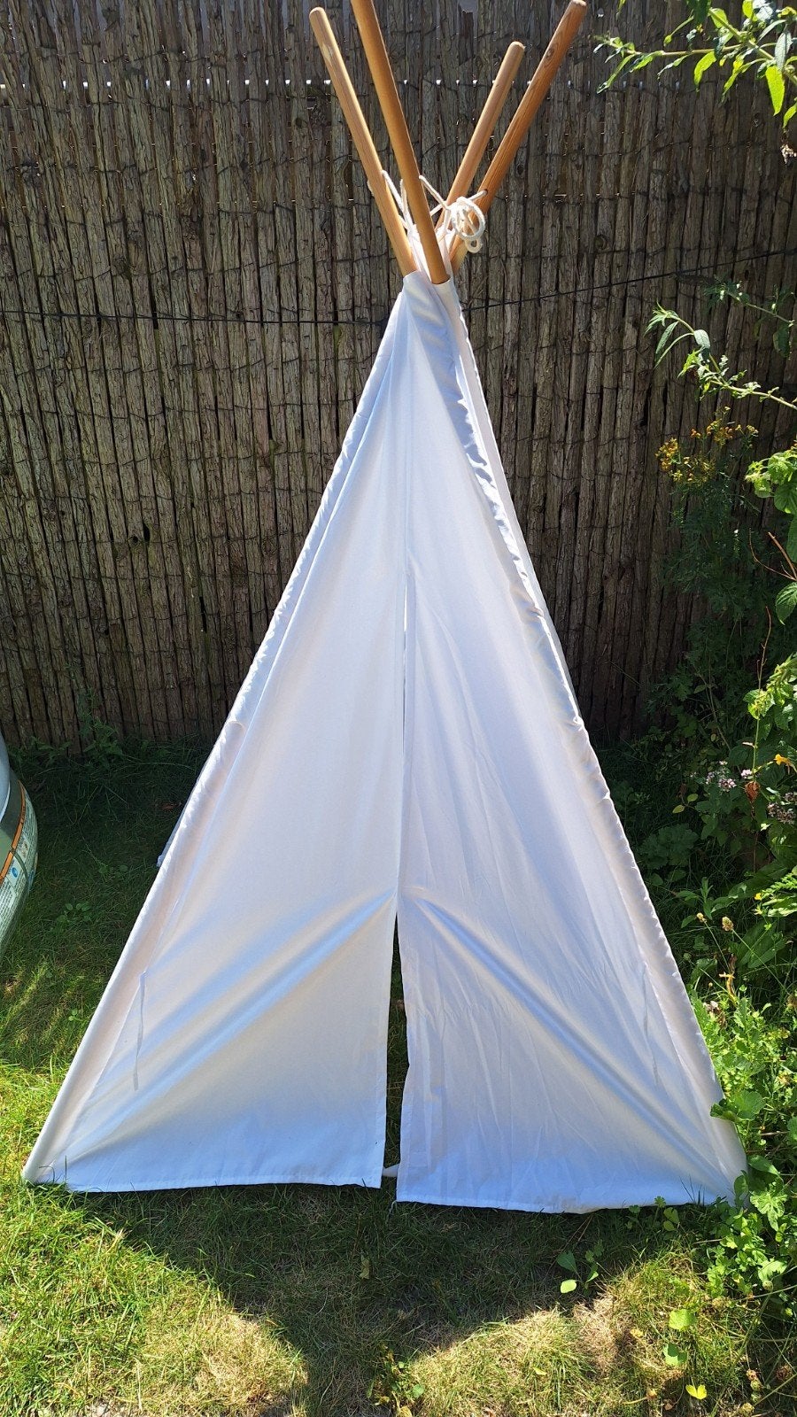 Tipi tent 2x gebruikt, Ophalen, Zo goed als nieuw, Overige materialen