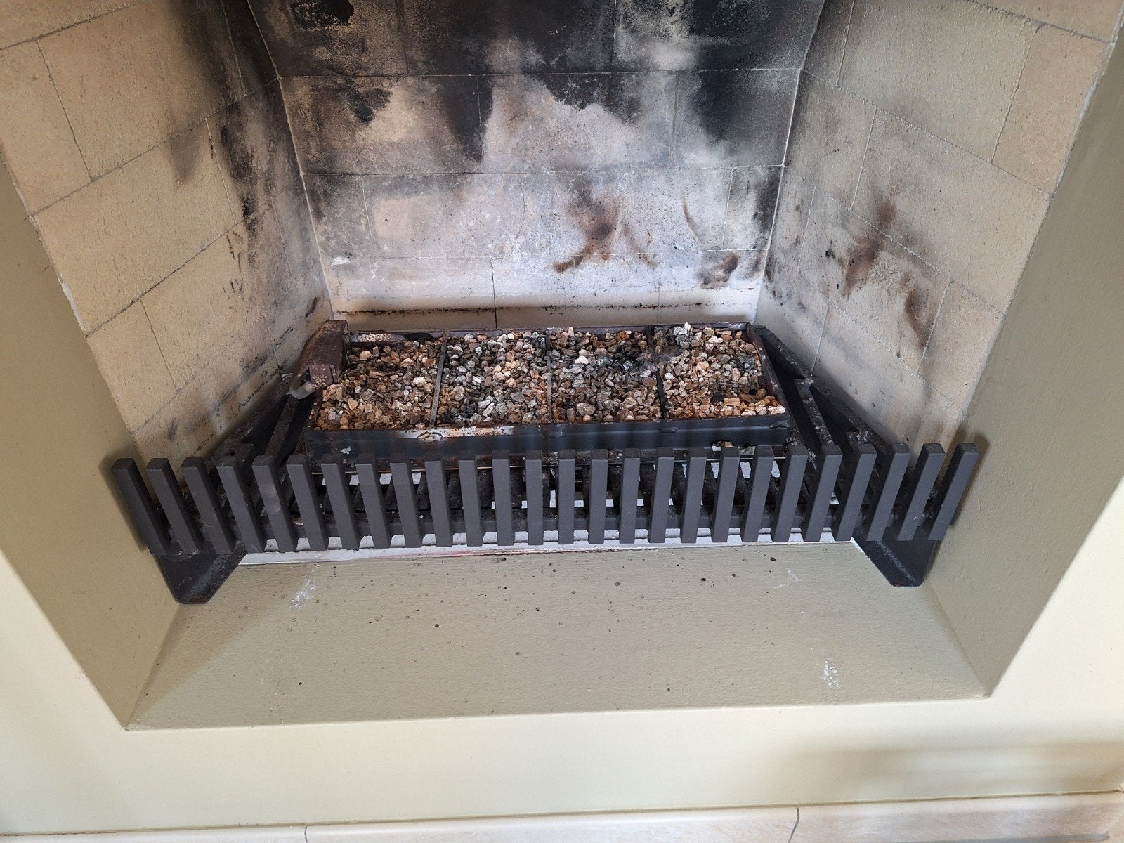 Gashaard  inbouw, Ophalen, Gebruikt, Inbouwhaard, Gashaard