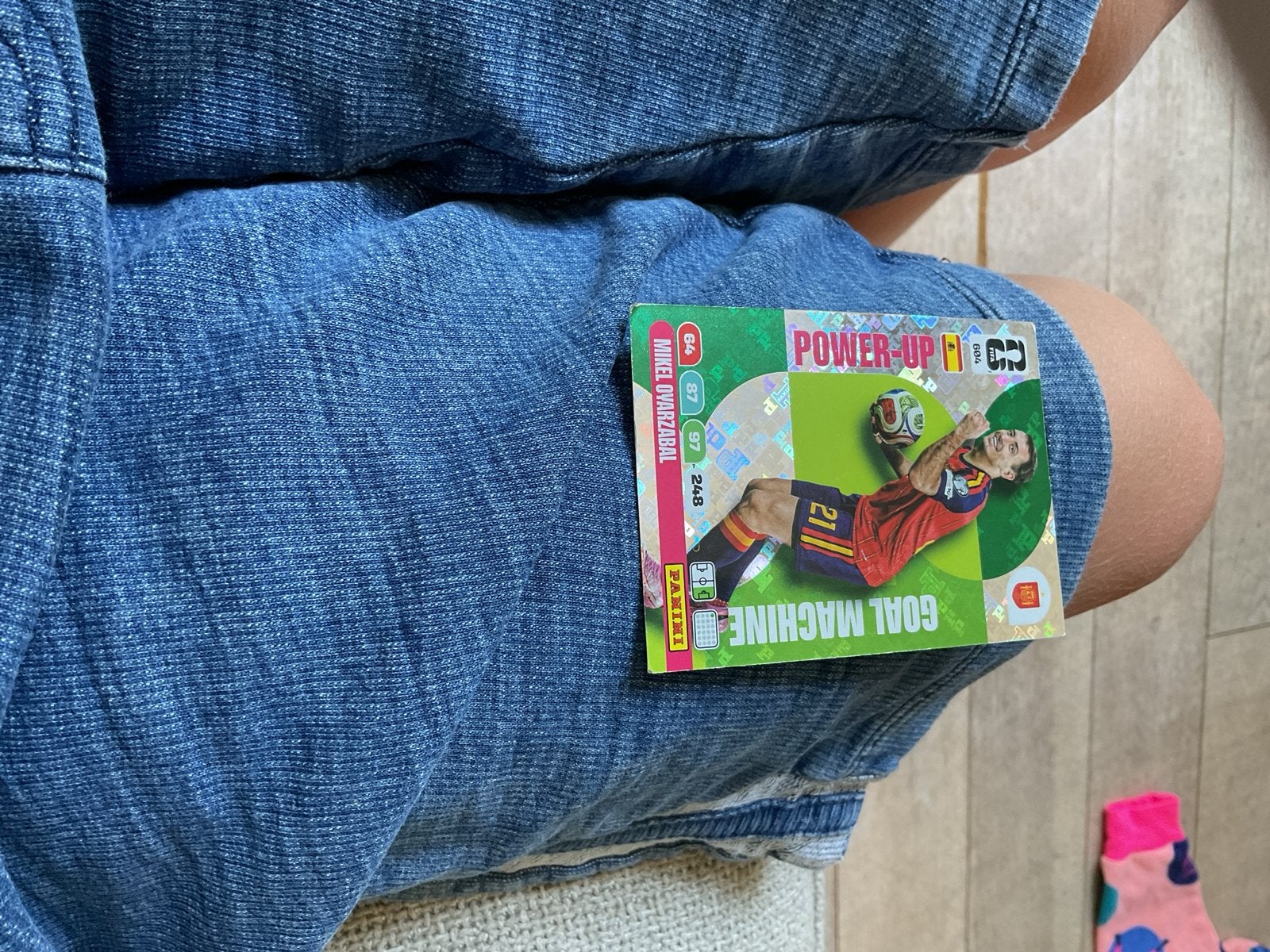 Panini Voetbal Kaarten - Spanje & Argentinië, Ophalen of Verzenden, Zo goed als nieuw, Buitenlandse clubs, Spelerskaart