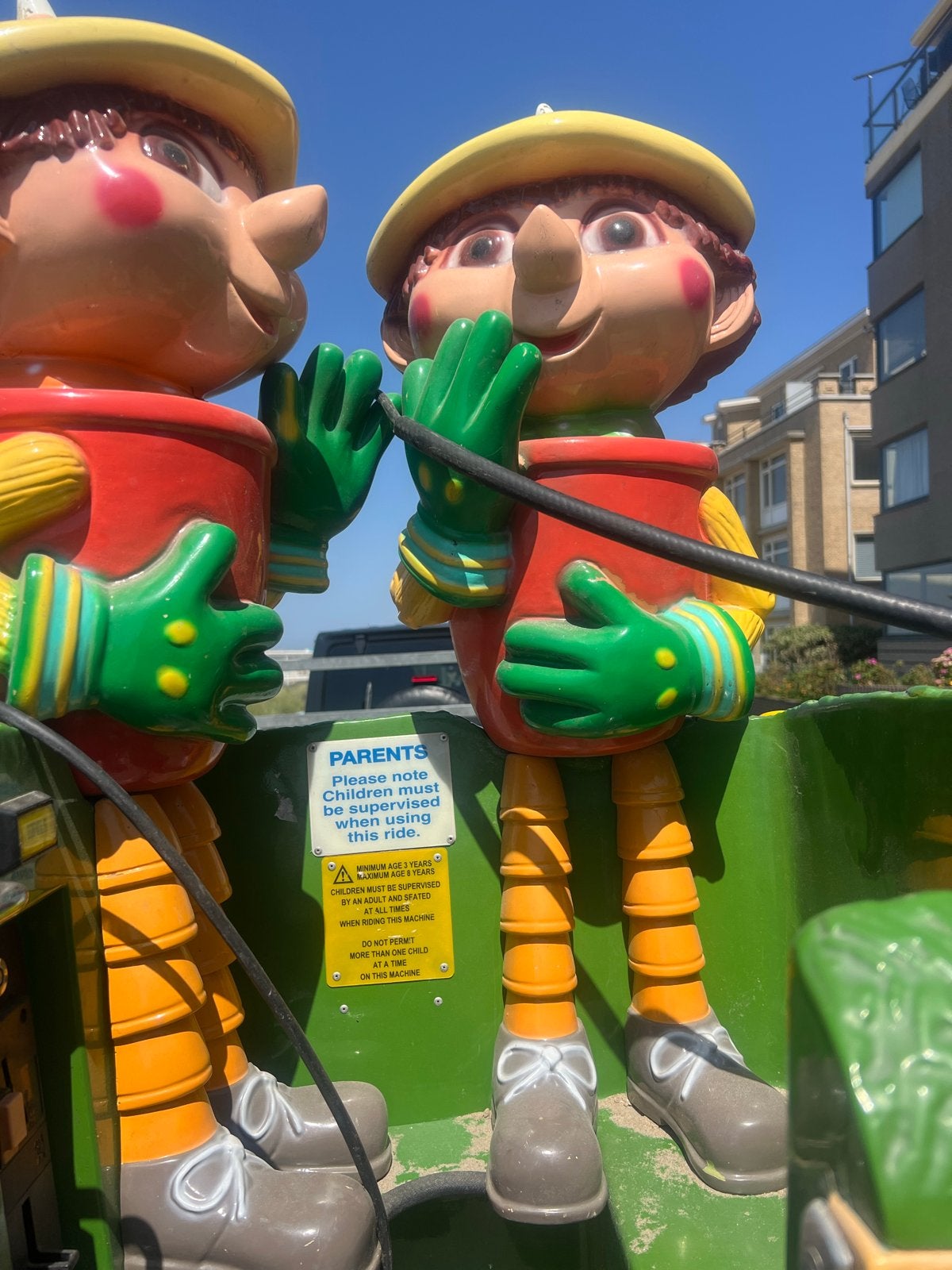 Bill & Ben Kiddy Ride - Attractie voor Kinderen, Ophalen, Gebruikt