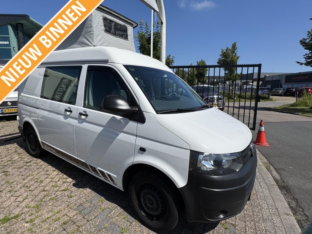 Volkswagen CAMPER TDI 4 MOTION met hefdak, Caravans en Kamperen, Campers, Chemisch toilet, Buscamper of Camperbus, Volkswagen