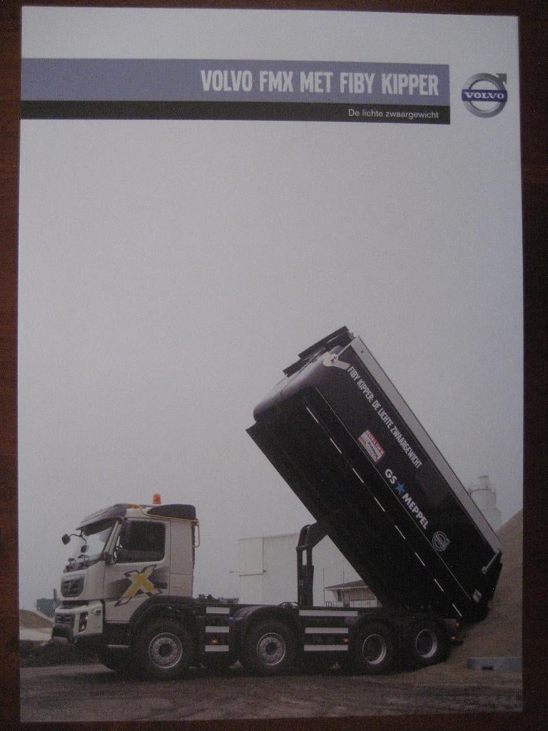 Volvo FMX met Fiby Kipper (2011), Ophalen of Verzenden, Nieuw, Volvo