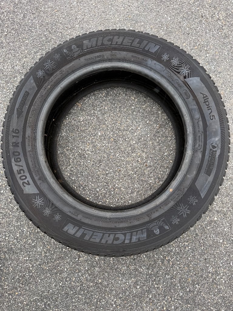 winterbanden 205-60 R16, Ophalen, Gebruikt, 16 inch, Band(en)