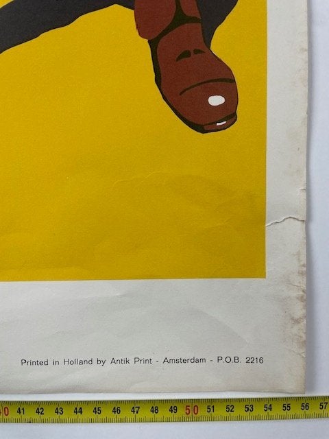 poster Audi reproduktie uit de jaren 1980, Ophalen of Verzenden, Zo goed als nieuw, A1 t/m A3