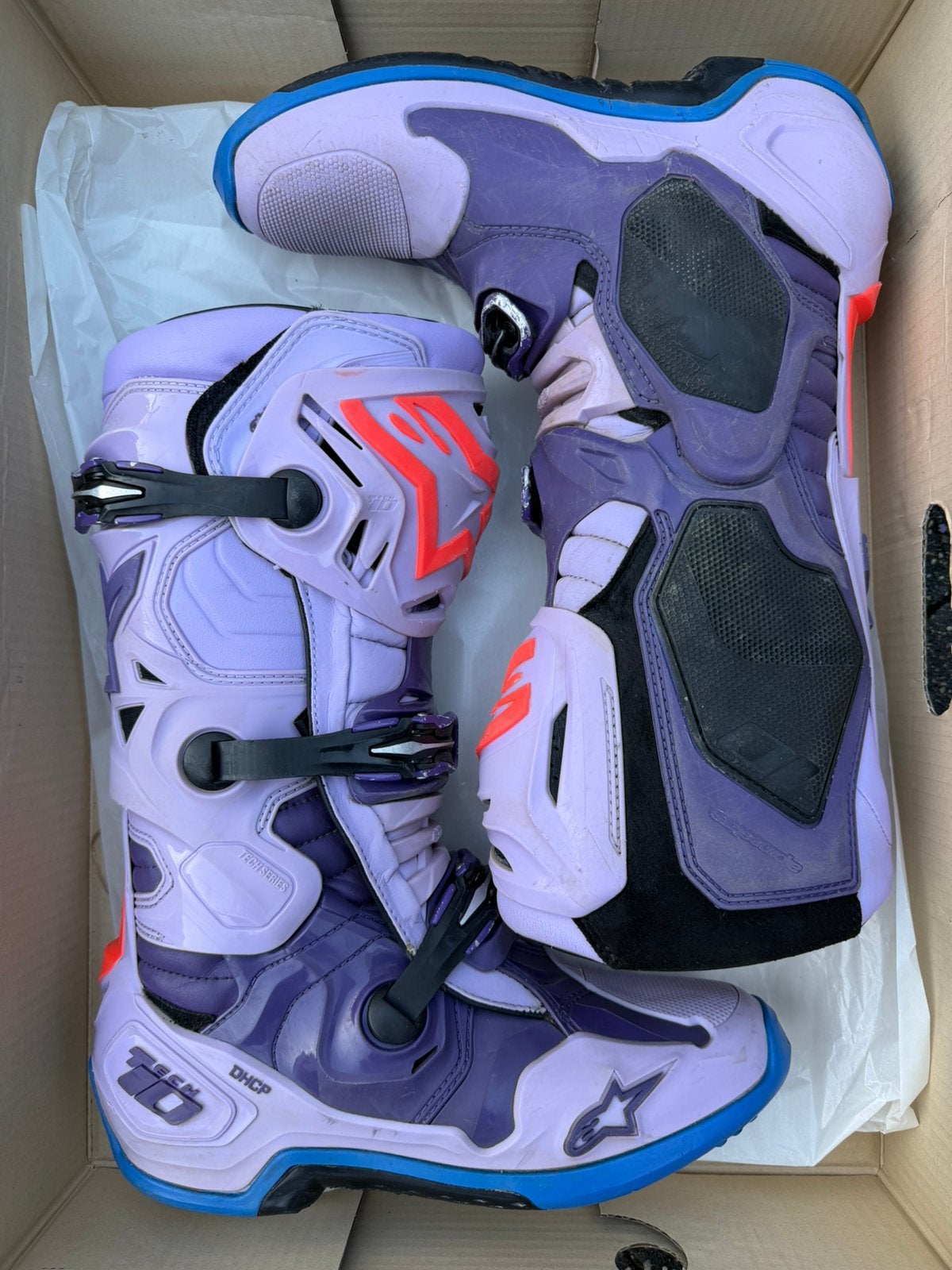 Gebruikte Alpinestars Tech 10 maat 43 (9), Ophalen of Verzenden, Tweedehands, Kinderen, Laarzen