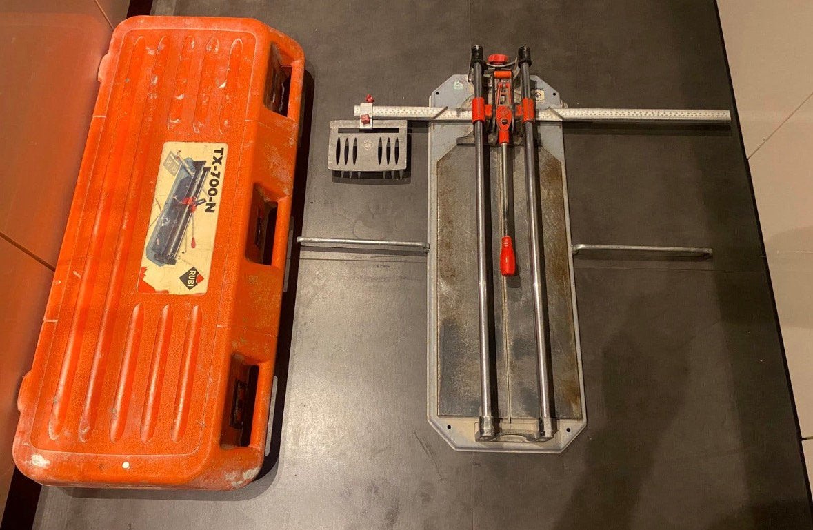 Rubi TX-700-N tegelsnijder, Ophalen of Verzenden, Gebruikt