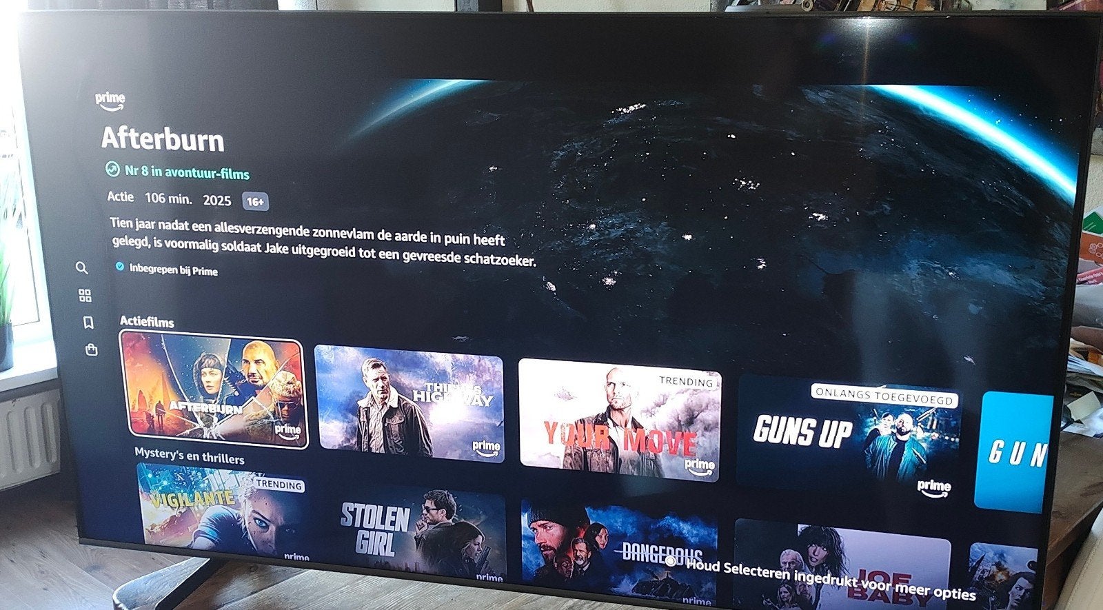 Samsung 4K Smart TV  55 inch, Ophalen, QLED, 50 Hz, Zo goed als nieuw