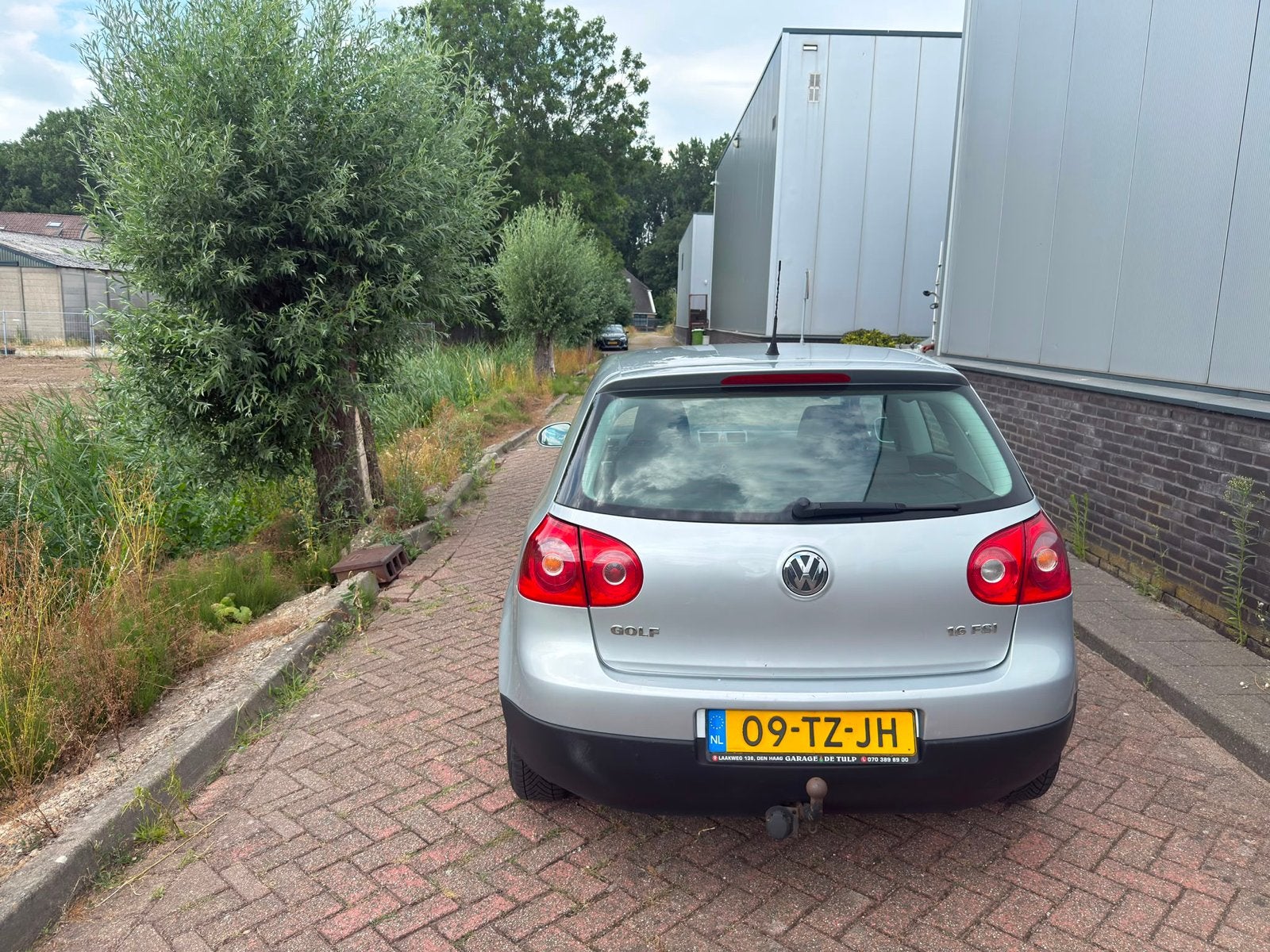 Volkswagen Golf 1.6 16V FSI 85KW 2007 Grijs NAP ⭐️ AIRCO🥶, Auto's, Voorwielaandrijving, 15 km/l, 4 cilinders, 620 kg