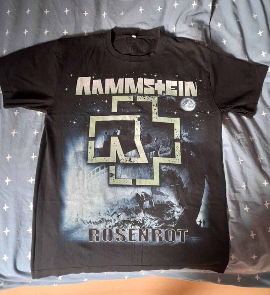 Rammstein Rosenrot T-shirt - Maat M - Alleen ophalen, Ophalen, Maat 48/50 (M), Zwart, Rammstein