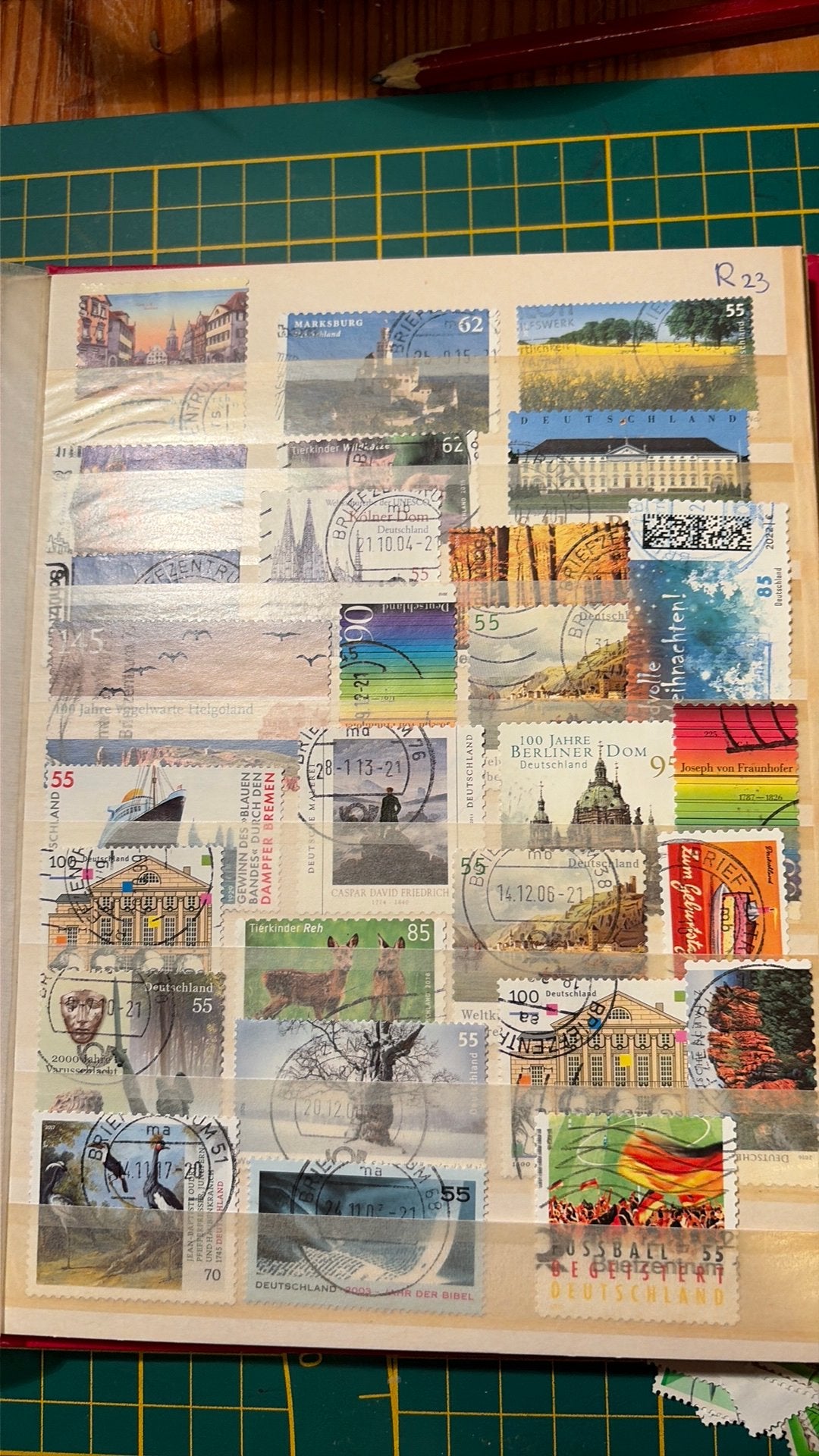 Leuke postzegels Duitsland R23, Verzenden, 1990 tot heden