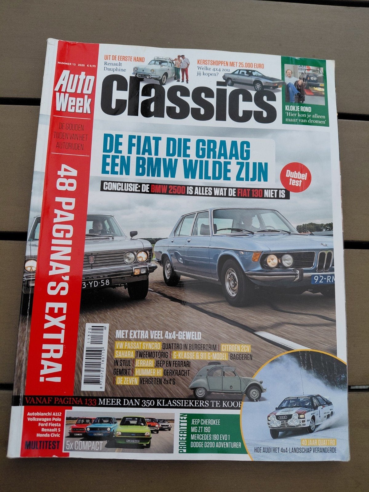 AutoWeek Classics: De Fiat die graag een BMW wilde zijn, Ophalen of Verzenden, Zo goed als nieuw, Sport en Vrije tijd
