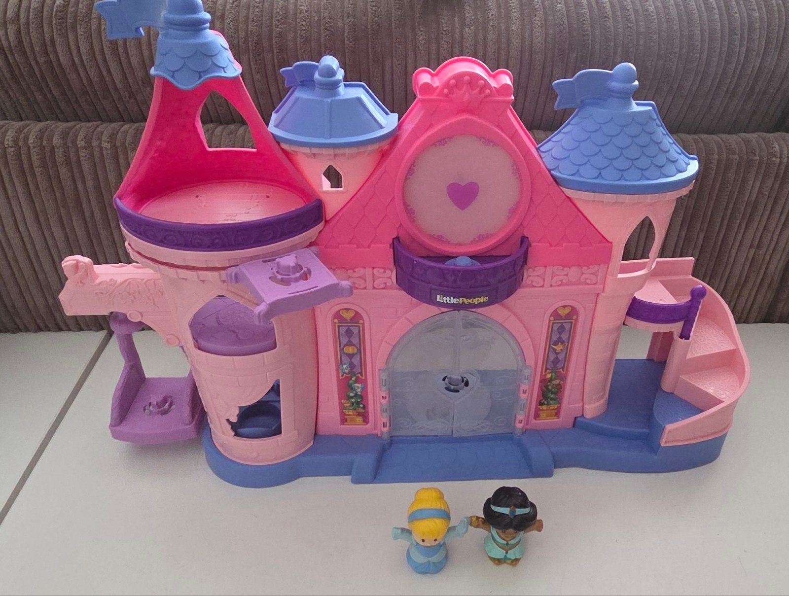 Fisher-Price Little People Disney Princess Kasteel, Ophalen of Verzenden, Zo goed als nieuw, Meisje