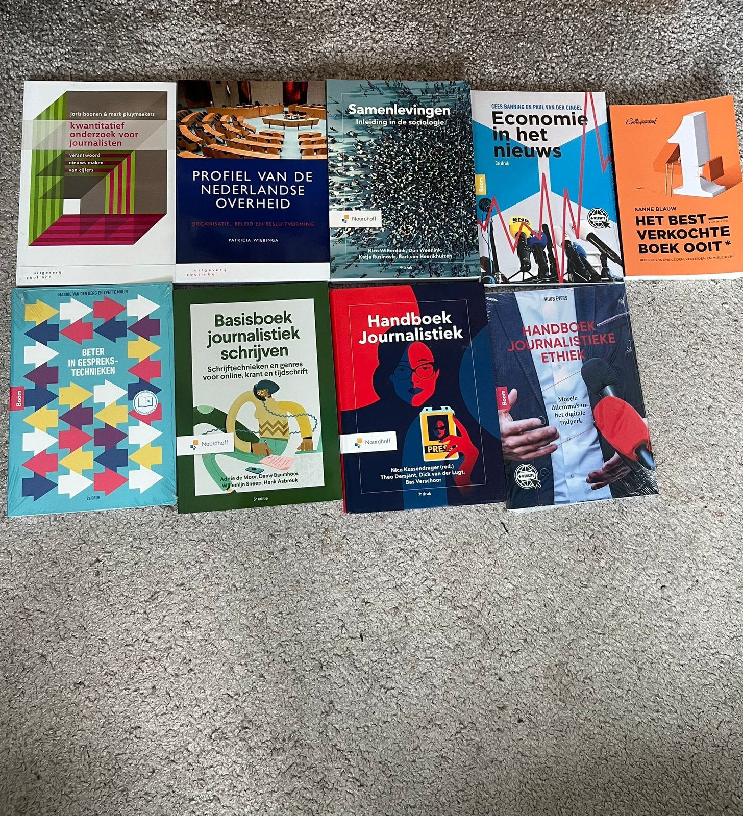 Studie boeken voor eerste jaar Journalistiek, Ophalen of Verzenden, Gamma, Nieuw, HBO