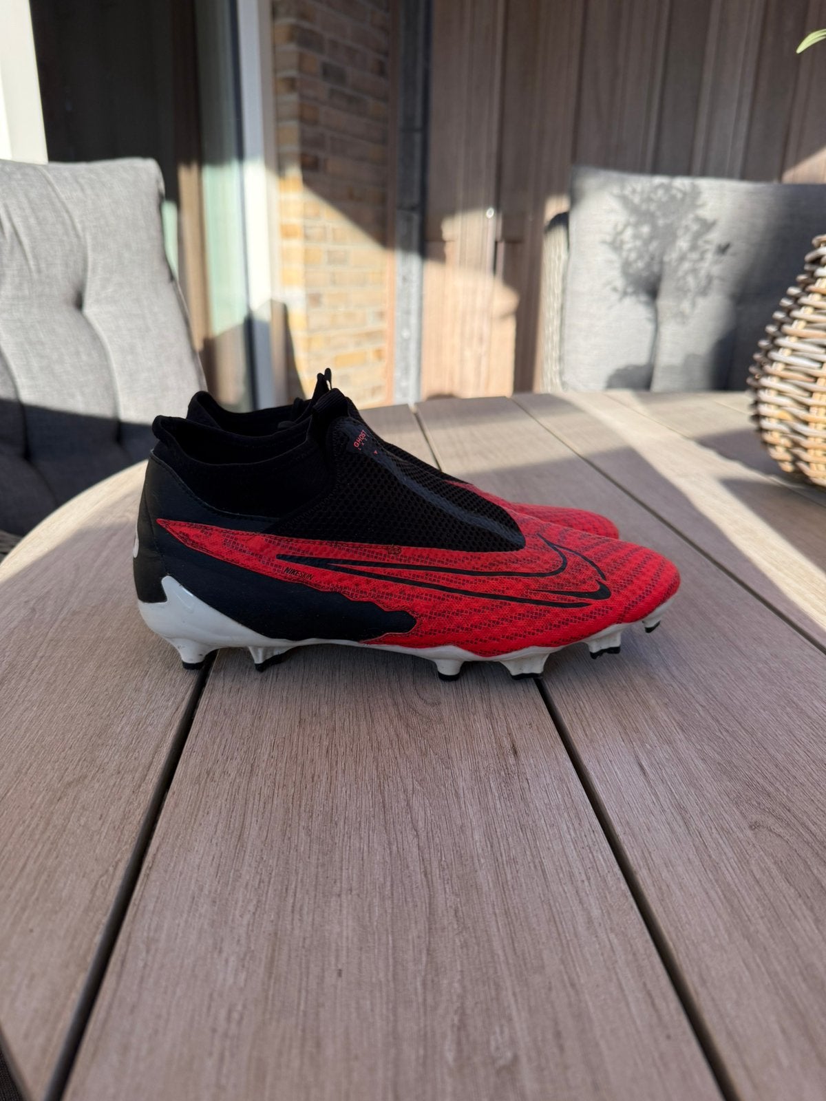 Voetbalschoenen, Nike Phanton MT43, Sport en Fitness, Voetbal, Gebruikt, Schoenen, Maat L, Ophalen of Verzenden