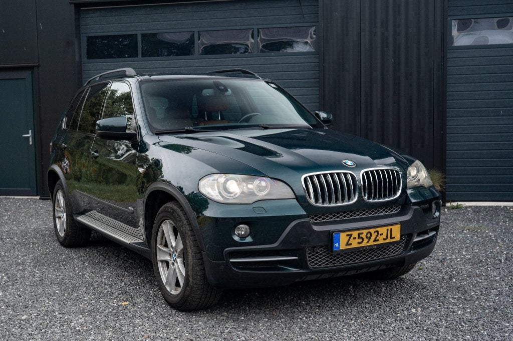 BMW X5 4.8 I AUT 2007 Groen, Auto's, BMW, Particulier, X5, 4x4, ABS, Adaptieve lichten, Airbags, Airconditioning, Bi-Xenon koplampen