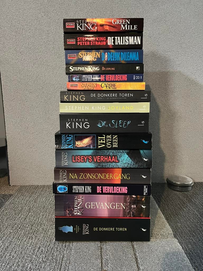 Stephen King boeken verzameling, Boeken, Ophalen, Gelezen