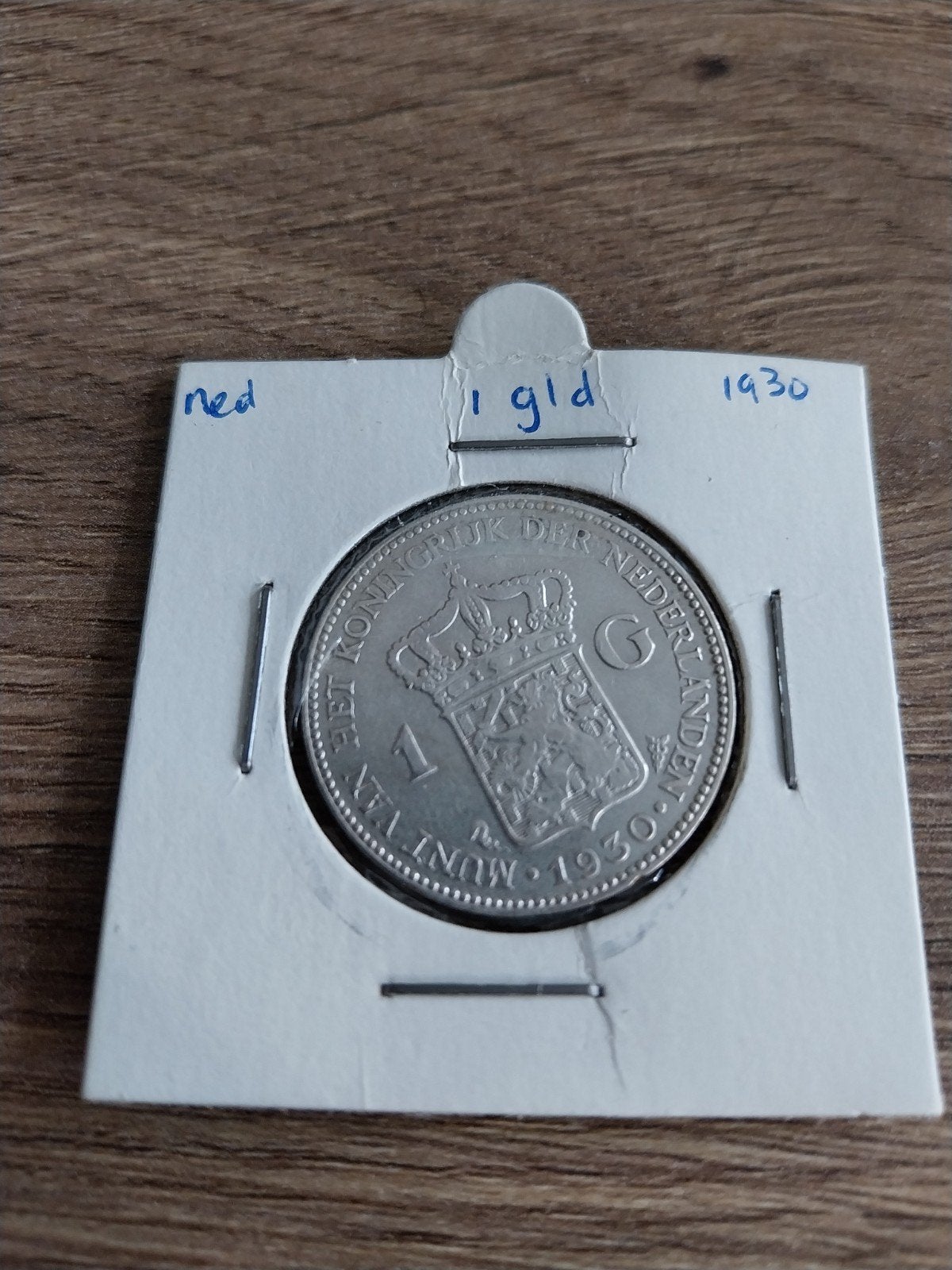 Zilveren 1 Gulden Munt Koningin Wilhelmina 1930, Postzegels en Munten, Munten | Nederland, Losse munt, 1 gulden, Koningin Wilhelmina